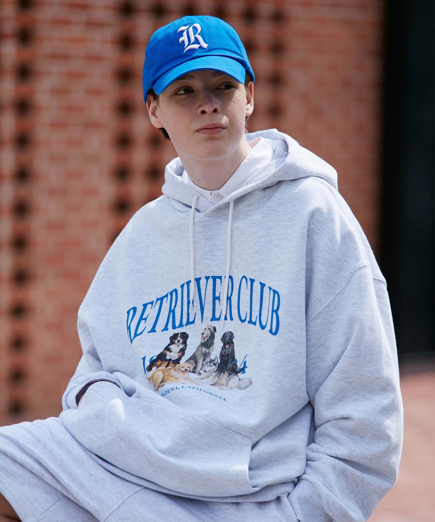 パーカー・フーディ RETRIEVER CLU RETRIEVER FRIENDS HOODIE KS66 RETRIEVER FRIENDS HOODIE [MELANGE GRAY] - Retriever Club